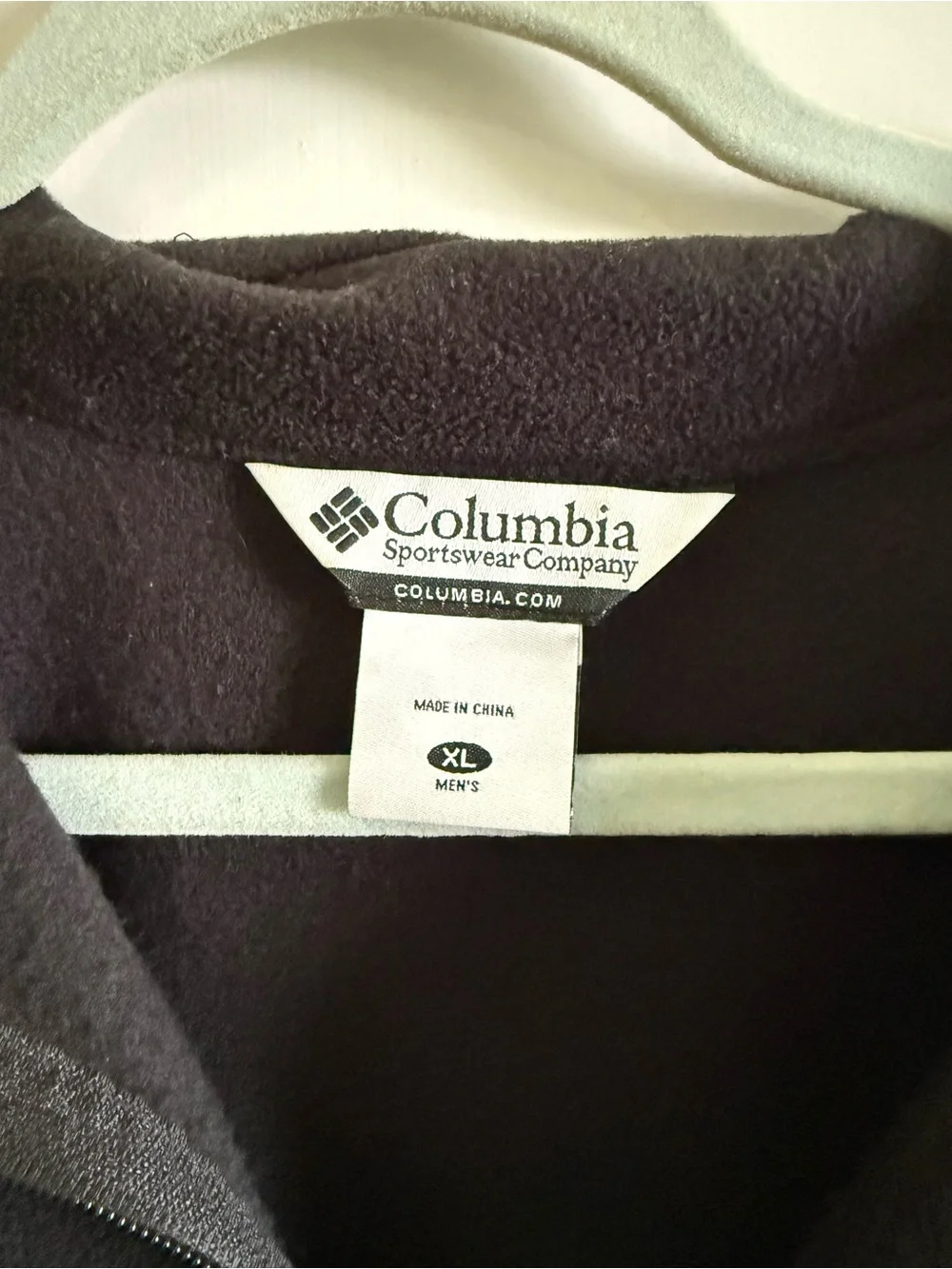 Columbia Men’s Fleece Jacket XL - Black